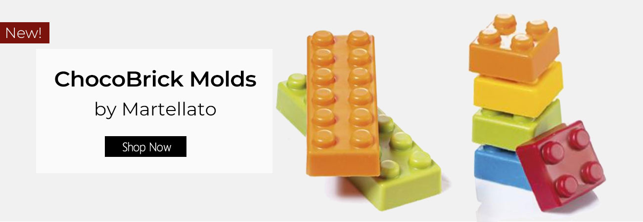 Martellato ChocoBrick Molds