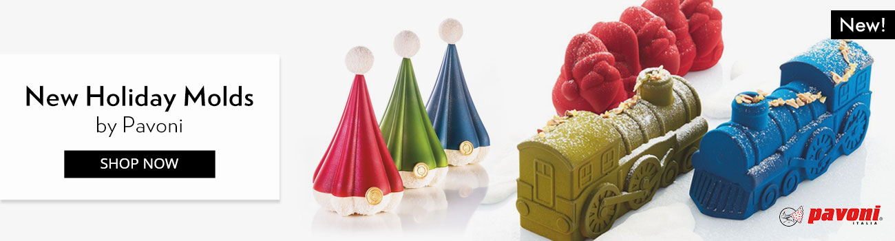 New Pavoni Holiday Molds