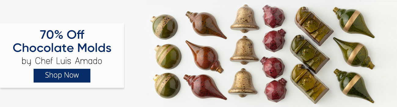 Polycarbonate Chocolate Molds by Chef Luis Amado