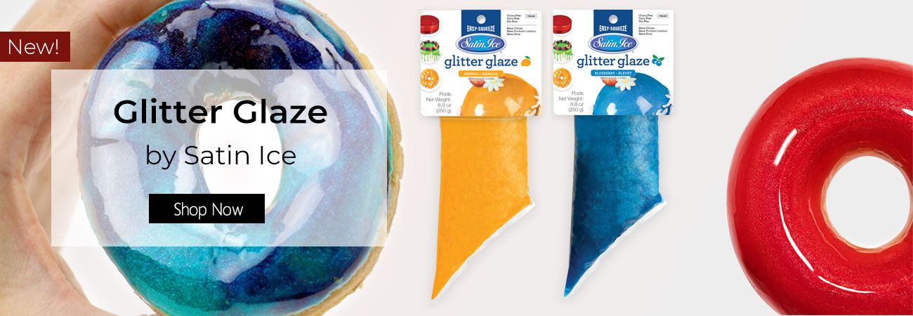 Satin Ice Glitter Glaze