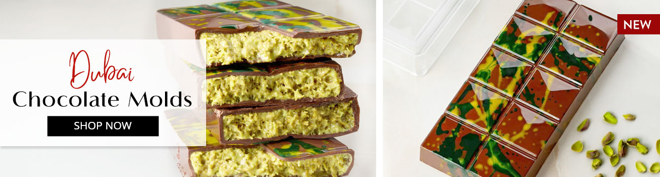 Dubai Chocolate Molds