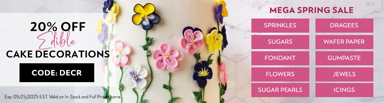 Edible Cake Decor Sale 2025