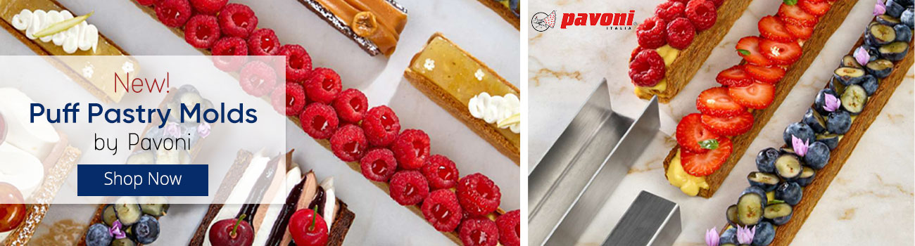 Pavoni Puff Pastry Molds