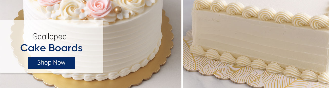 Scalloped Cake Boards