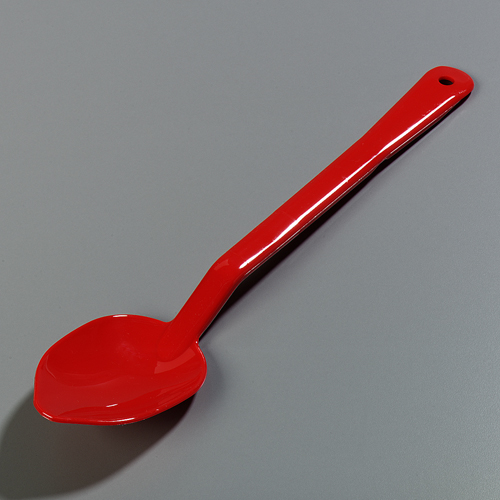Carlisle Red Solid Serving Spoon