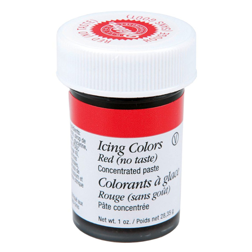 Wilton Red-No Taste Icing Color oz