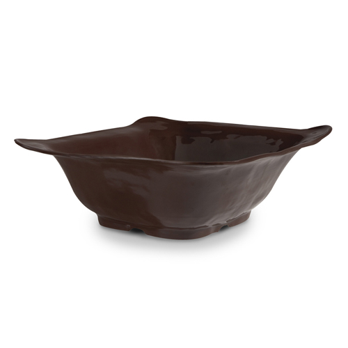 G. E. T. Melamine Bowl Square New York Series, Qt., 13