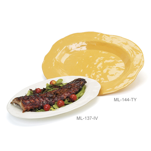 G. E. T. Melamine Platter, Oval, New Yorker Series, x 13,