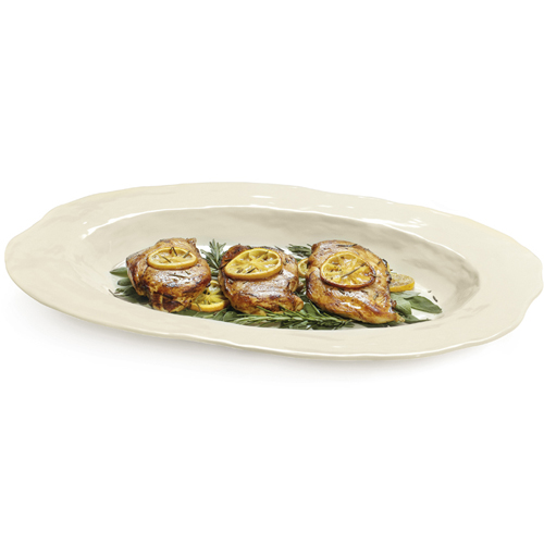 G. E. T. Melamine Platter, Oval, New Yorker Series, x 15,
