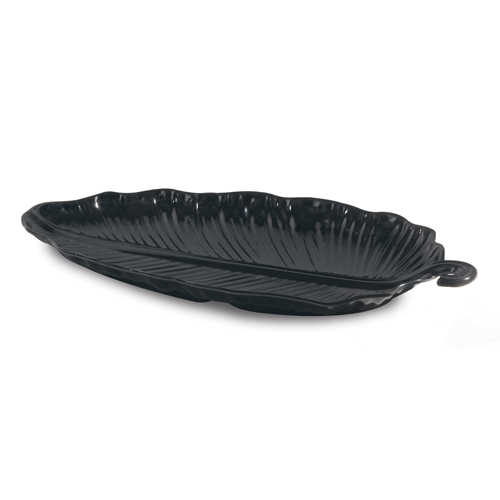 G. E. T. Melamine Leaf Platters, Sonoma Series, x 13.75,