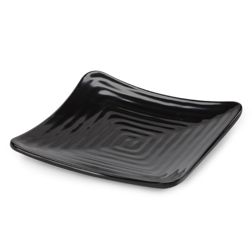 G. E. T. Melamine Plate, Square, Milano Series, 8.75,