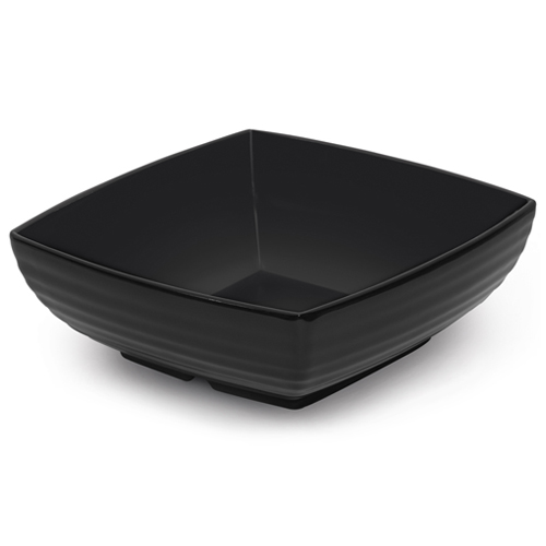 G. E. T. Melamine Bowl, Square, Milano Series, qt., 9