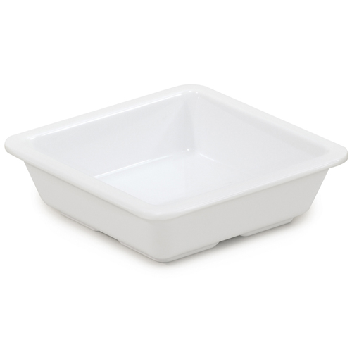 G. E. T. Melamine Square Side Dish, Milano/Red Sensation Series, oz., 4.75