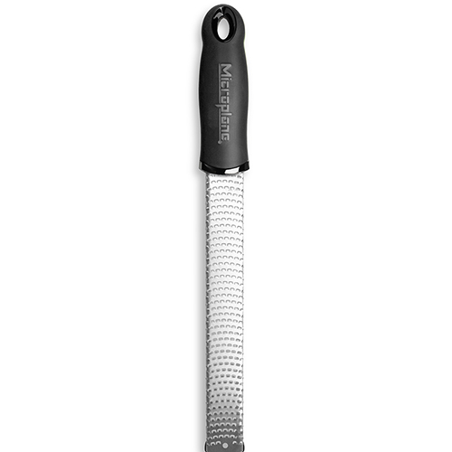 Microplane Premium Classic Cheese & Ginger Grater / Zester - Black