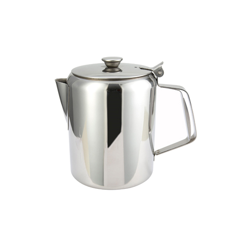 Winco Stainless Steel Beverage Server / Coffee Pot 32 Ounce