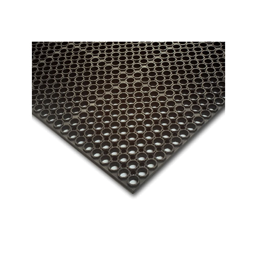 Teknor-Apex Antifatigue Floor Mat 3 Feet x 5 Feet - Black (Regular)