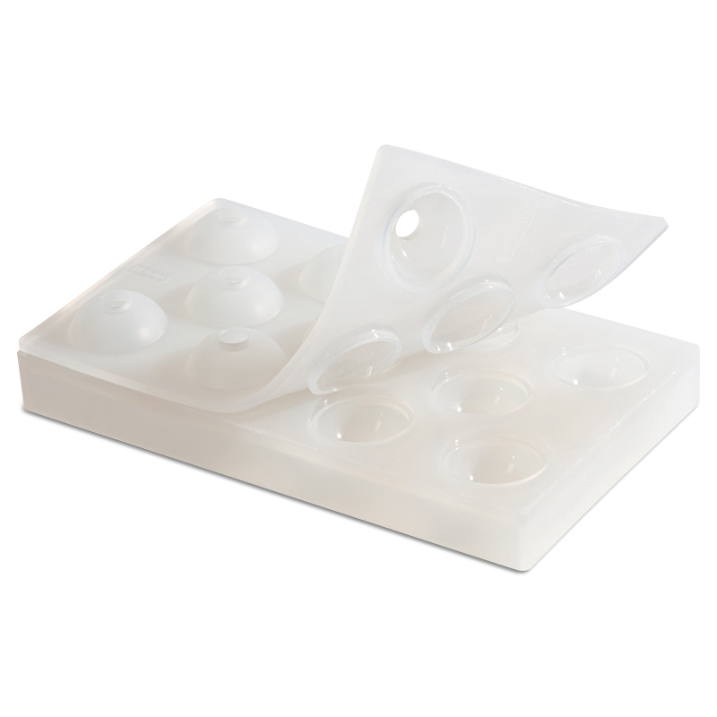 Pavoni Translucent Silicone Sphere Mold Size: 45mm (1-3/4