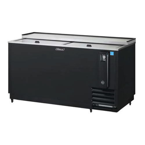 Turbo Air TBC-65SB - 18.5 Cu. Ft. Bottle Cooler - Black Finish