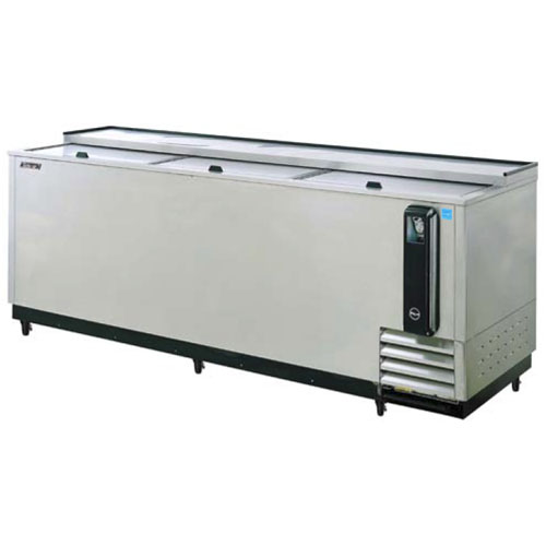 Turbo Air TBC-95SD Bottle Cooler - 30.3 Cu. Ft. - Stainless Steel Finish