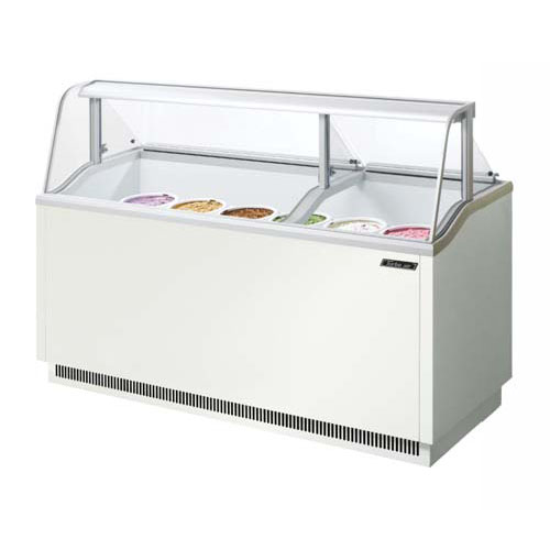Turbo Air TIDC-70W Ice Cream Dipping Cabinet - White