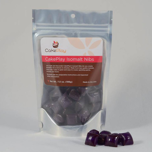 CakePlay Purple Isomalt Nibs
