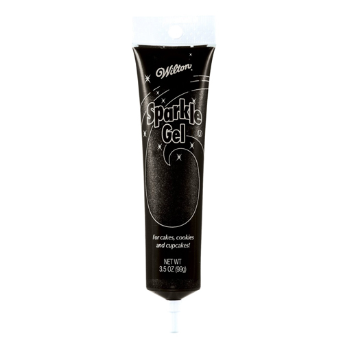 Wilton Black Sparkle Gel, 3.5-Oz Tube