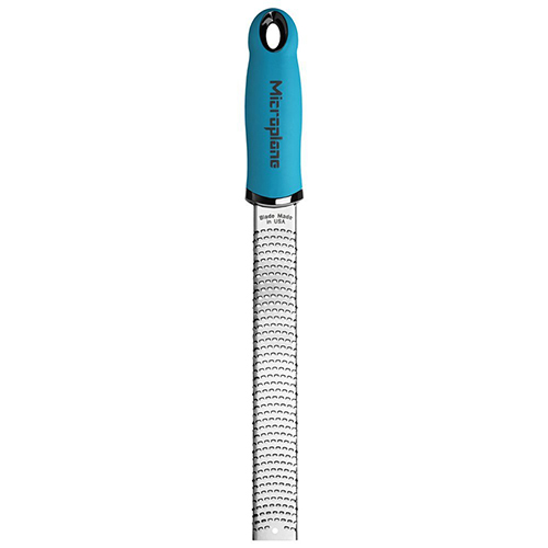 Microplane Premium Classic Cheese & Ginger Grater / Zester - Turquoise