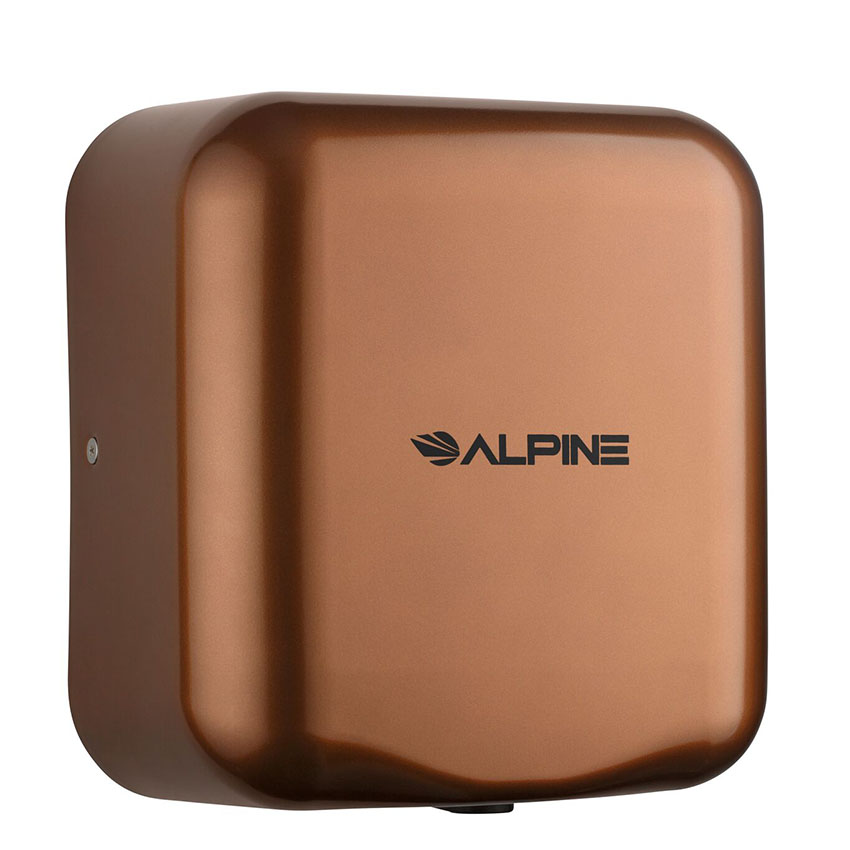 Alpine 400-10 Hemlock Automatic Commercial Hand Dryer - Coffee