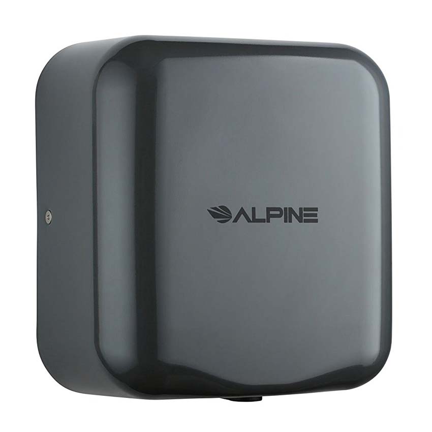 Alpine 400-10 Hemlock Automatic Commercial Hand Dryer - Gray