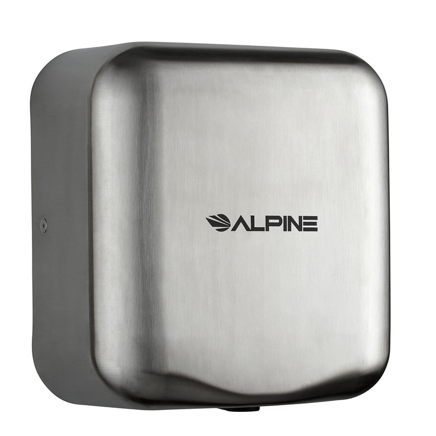 Alpine 400-10 Hemlock Automatic Commercial Hand Dryer - Stainless Steel