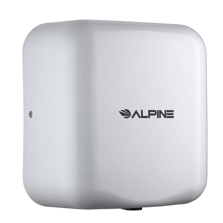 Alpine 400-10 Hemlock Automatic Commercial Hand Dryer - White