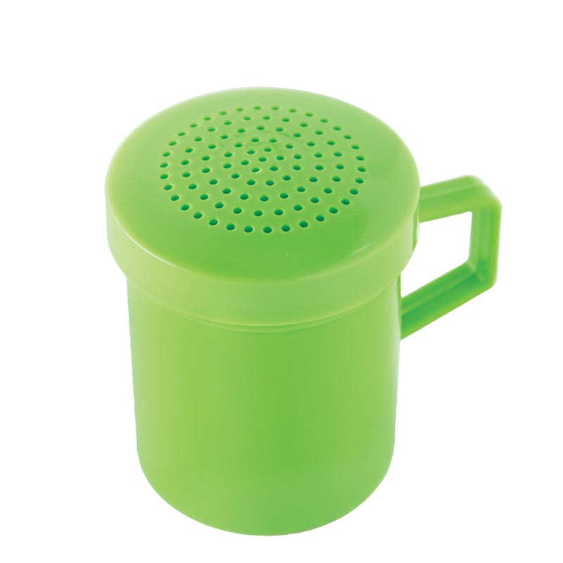 Shaker/Dredge, Plastic - Light Green