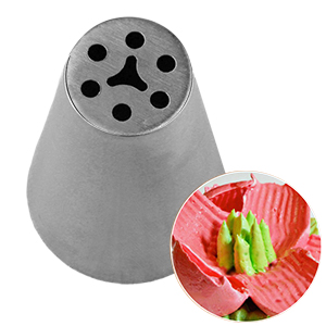 Russian Nozzles Piping Tips, Stainless Steel Seamless Tubes - #8
