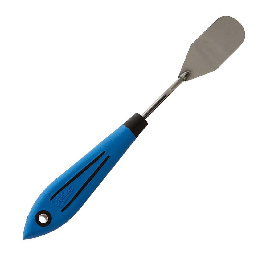 Ateco Offset Spatula for Fine Detail Work- Paddle-Shape Blade