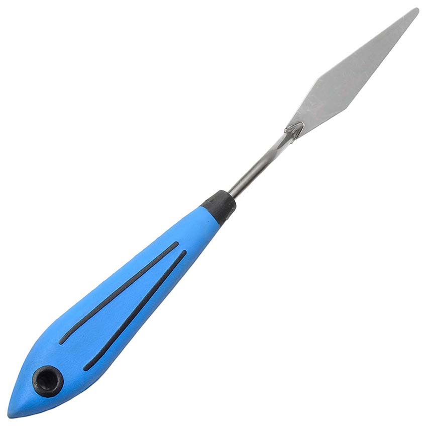 Ateco Offset Spatula for Fine Detail Work-Diamond Shape Blade
