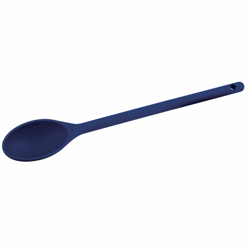 Winco Solid Blue Serving Spoon