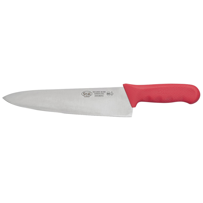 Winco Red Stal Cook's Knife