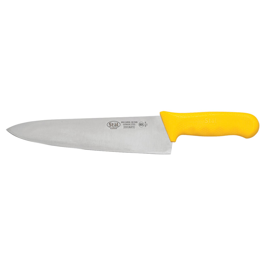 Winco Yellow Stal Cook's Knife