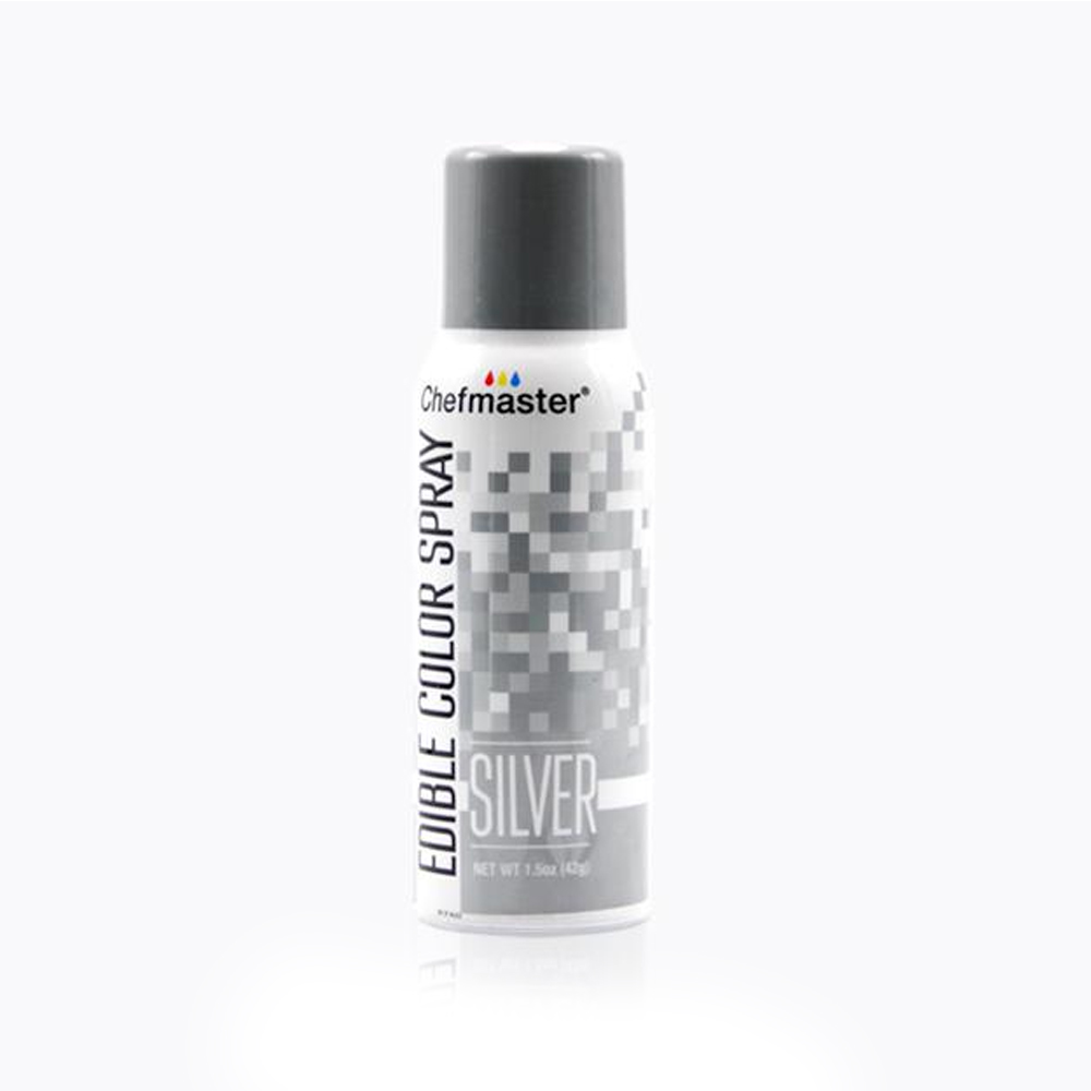 Chefmaster Metallic Silver Edible Color Spray