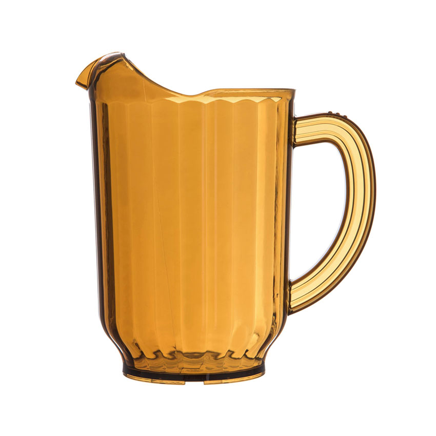 Carlisle 554007 VersaPour Pitcher oz, Clear - Amber