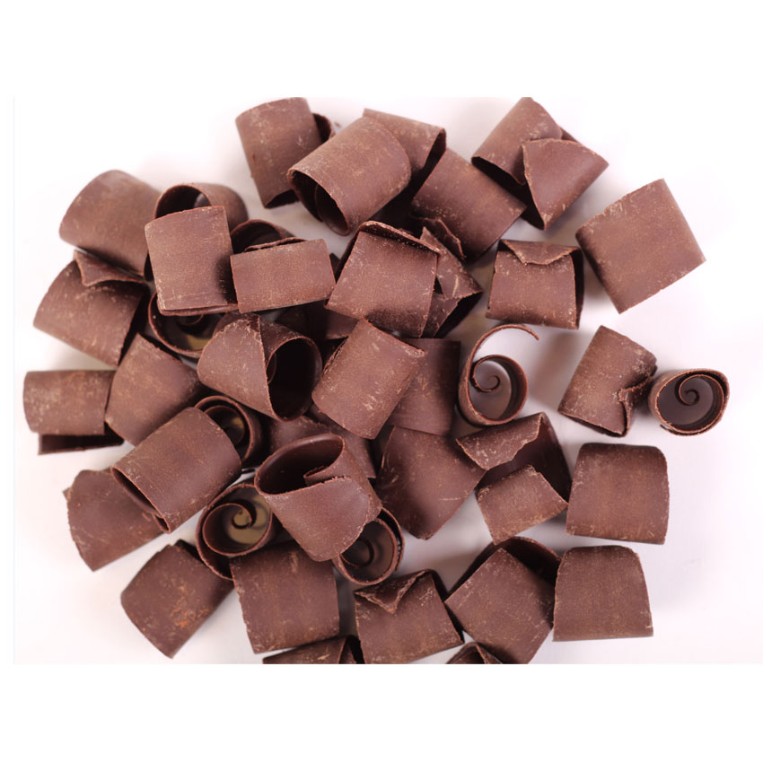 Dobla Jumbo Dark Chocolate Curls, lbs