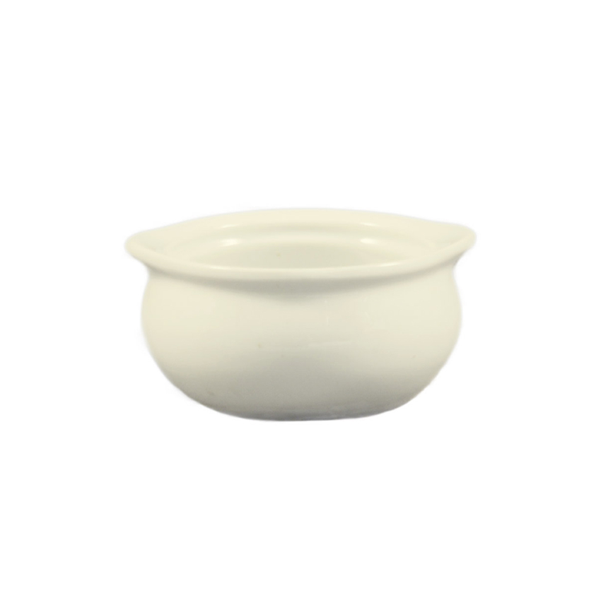 CAC OC-12 Onion Soup Bowl Crock - American White