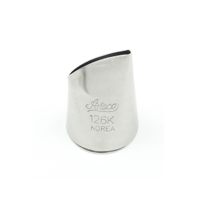 Ateco Pastry Tube Stainless Steel Petal Tip - 126K