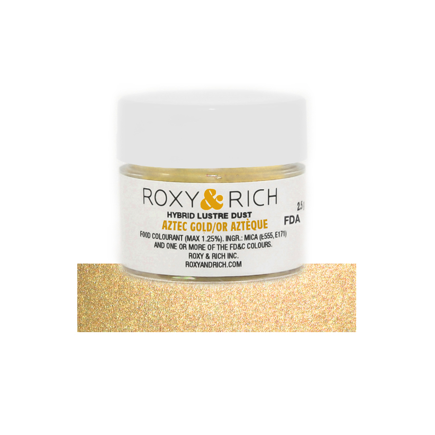 Roxy & Rich Aztec Gold Hybrid Luster Dust, Grams