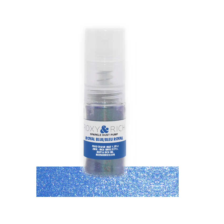 Roxy & Rich Royal Blue Sparkle Dust Pump, Grams