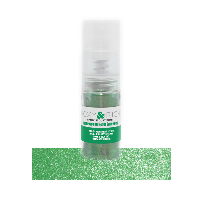 Roxy & Rich Emerald Green Sparkle Dust Pump, Grams