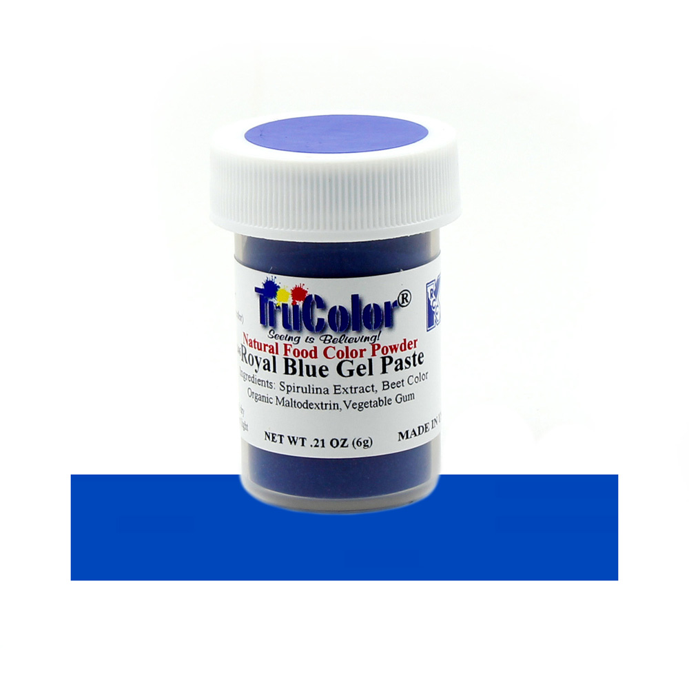 TruColor Royal Blue Gel Paste Natural Food Color