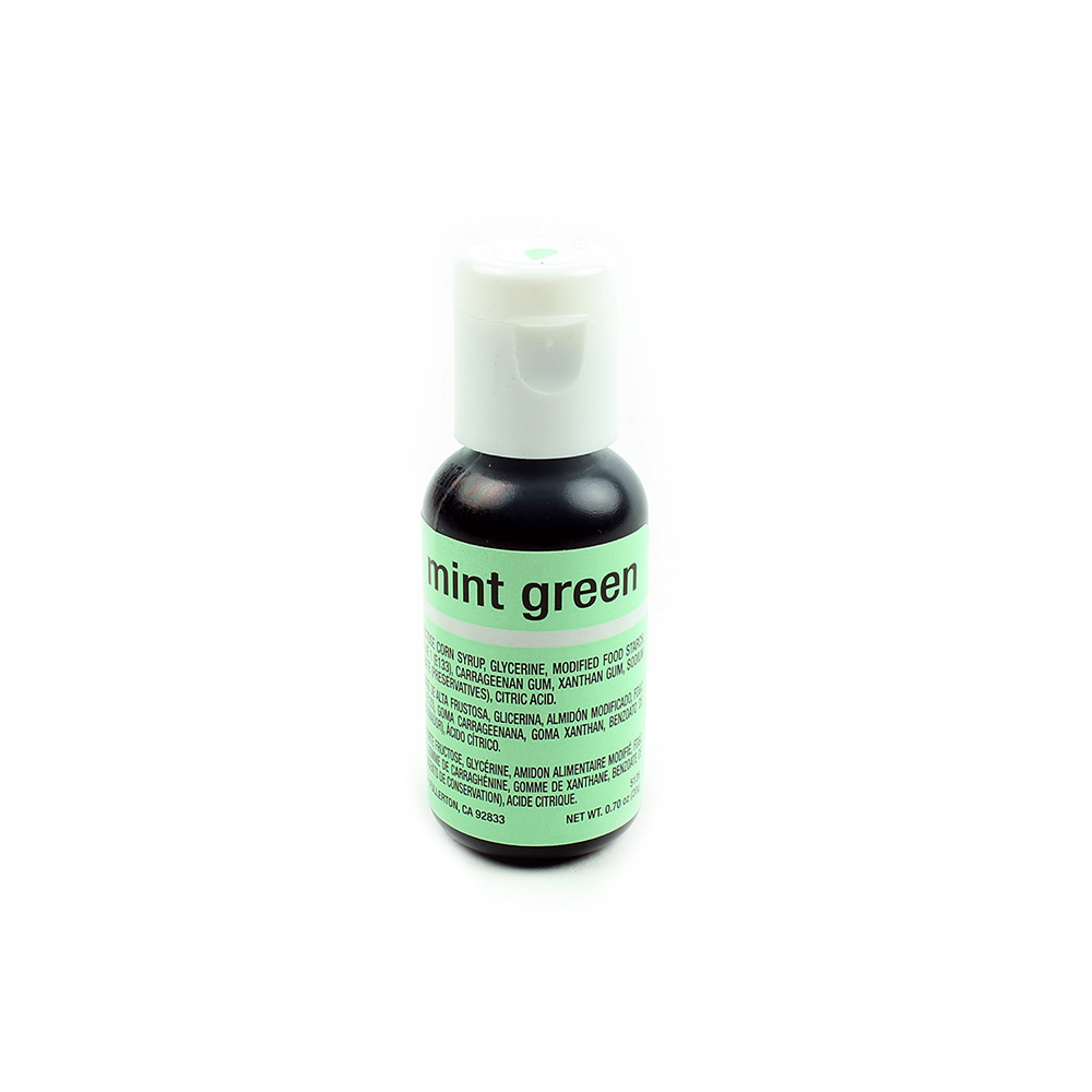 Chefmaster Mint Green Liqua-Gel Food Color, .70