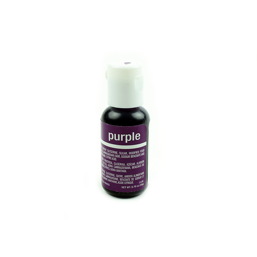Chefmaster Purple Liqua-Gel Food Color, .70