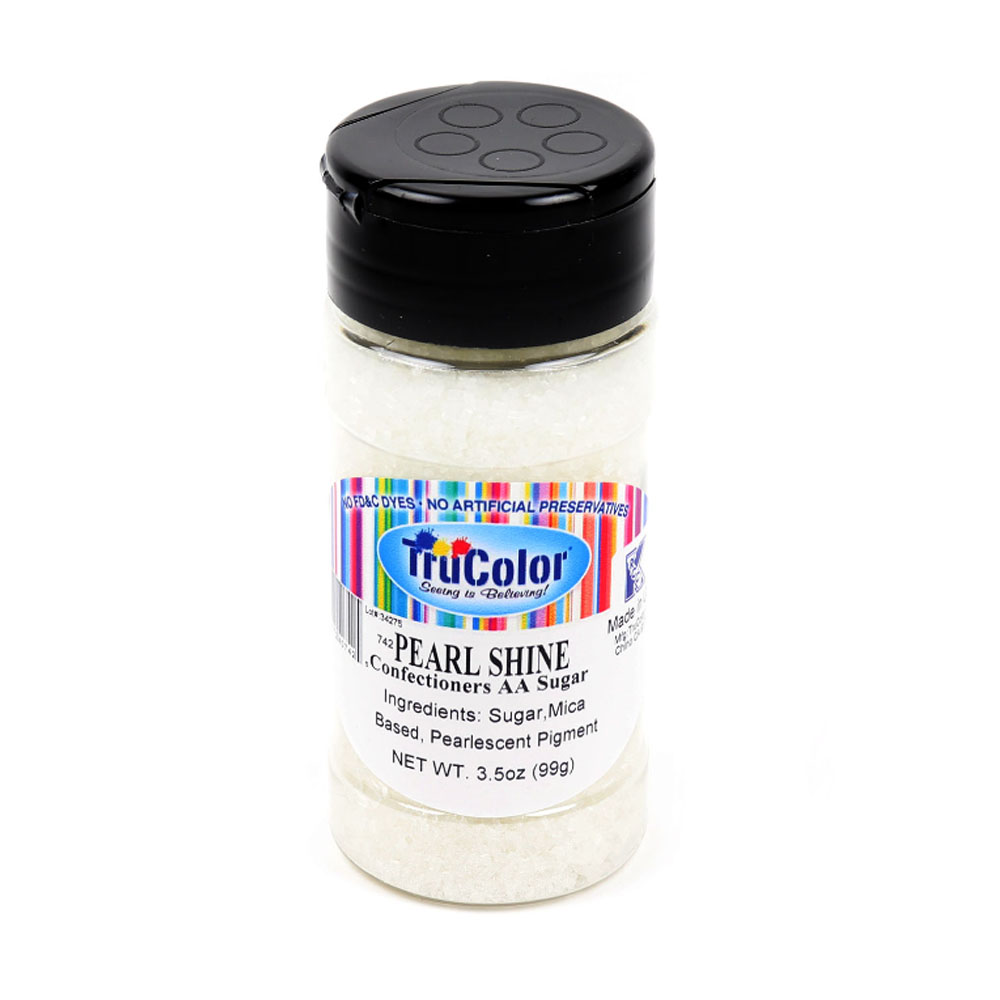 TruColor Natural Sugar Crystals, - Pearl Shine